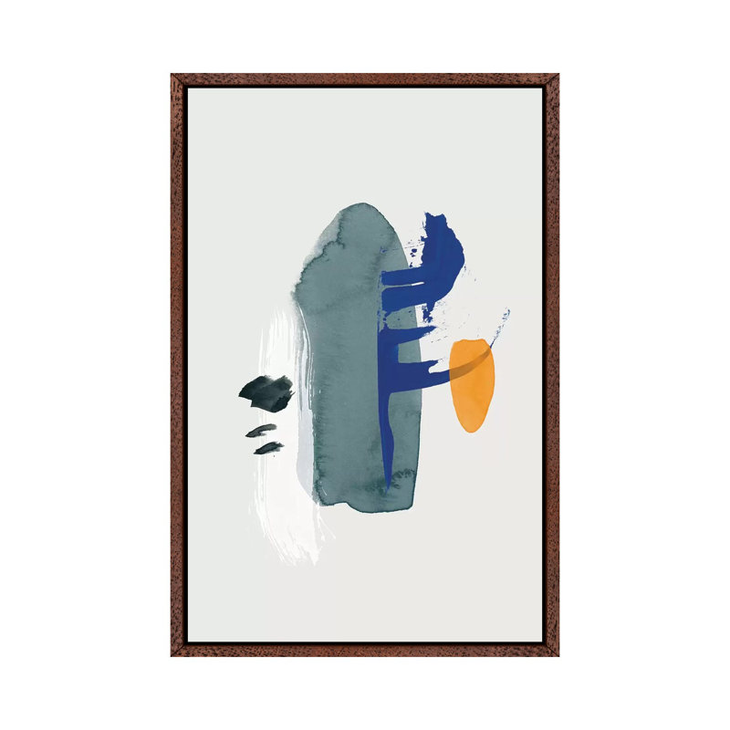 Beginning by Leemo - Print on Canvas, Classic Brown Wood Framed, 101.6 cm H x 66.04 cm W