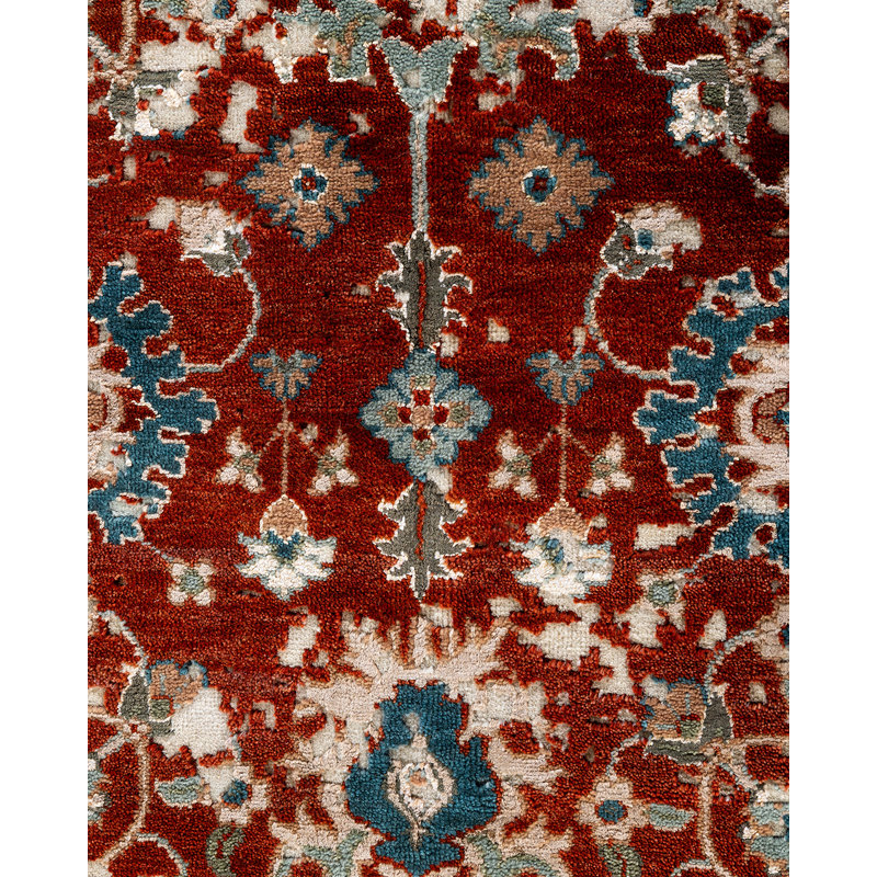 Overdyed One-of-a-Kind 8'3" x 10'2" Hand Knotted Area Rug