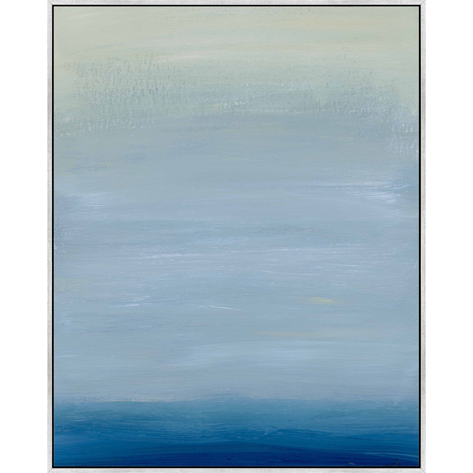 Daydream 2 by Andrea Stokes, Silver Framed Canvas, 30" H x 24" W x 1.25" D