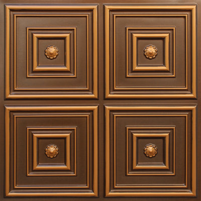 Carreau de plafond en PVC 2 pi x 2 pi Falkirk Perth