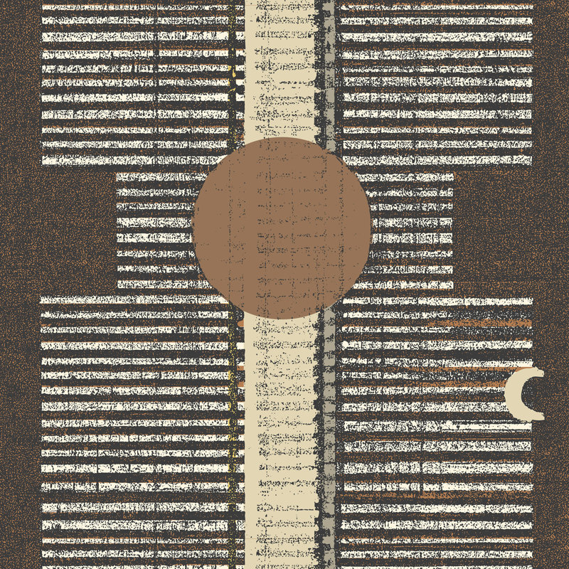 Inyanga Wallpaper, Cocoa, Non-Pasted