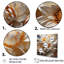 «White and Orange Daisy Efflorescence Waltz» sur toile imprimée-1581301890-1581301903