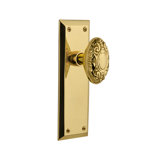 New York Plate with Victorian Door Knob