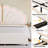 Upholstered Kids LED Bed Frame with Storage Drawers, Princess Platform Bed with Adjustable Headboard-1451583100-1451583103