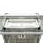 43" Propane Gas Fire Pit Table, 60000 BTU Rectangular Open Weave Wicker Fire Pit With Glass Wind Guard For Outside Patio Deck Garden Backyard-670546896