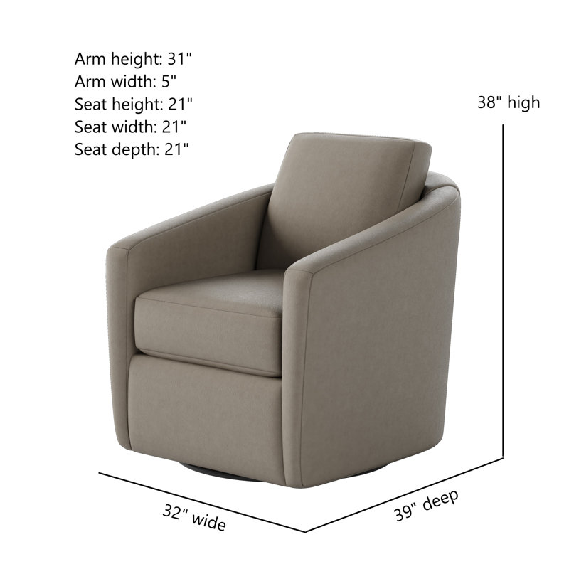 Daisey Swivel Glider, Maximus Sand