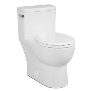 Toilette ronde une pièce Malibu II 1,28 GPF (siège inclus)
