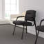 Fauteuil de direction Higbee rembourré capitonné et rembourré par Flash Furniture