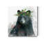 " Let It Snow Bear-Premium Gallery Wrapped Canvas - Ready To Hang "-293761234