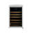 iio 30 Bottle Freestanding Retro Wine Cooler with Wooden Shelves-78706190