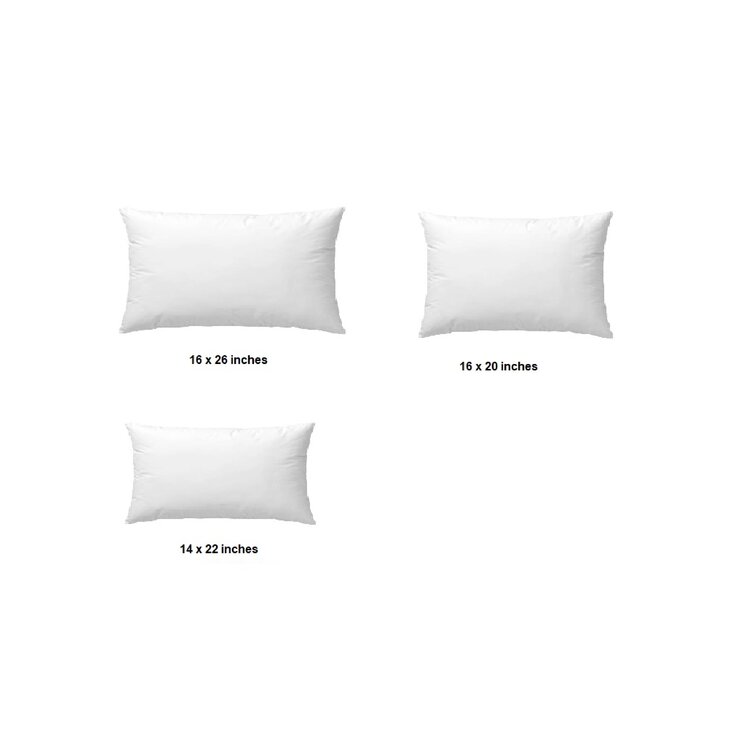 Arywn Polyfill Indoor / Outdoor White Square Throw Pillow Insert Wade Logan Size: 20 x 20