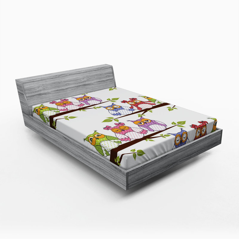 Drap-housse owls, Drap-housse de taille double