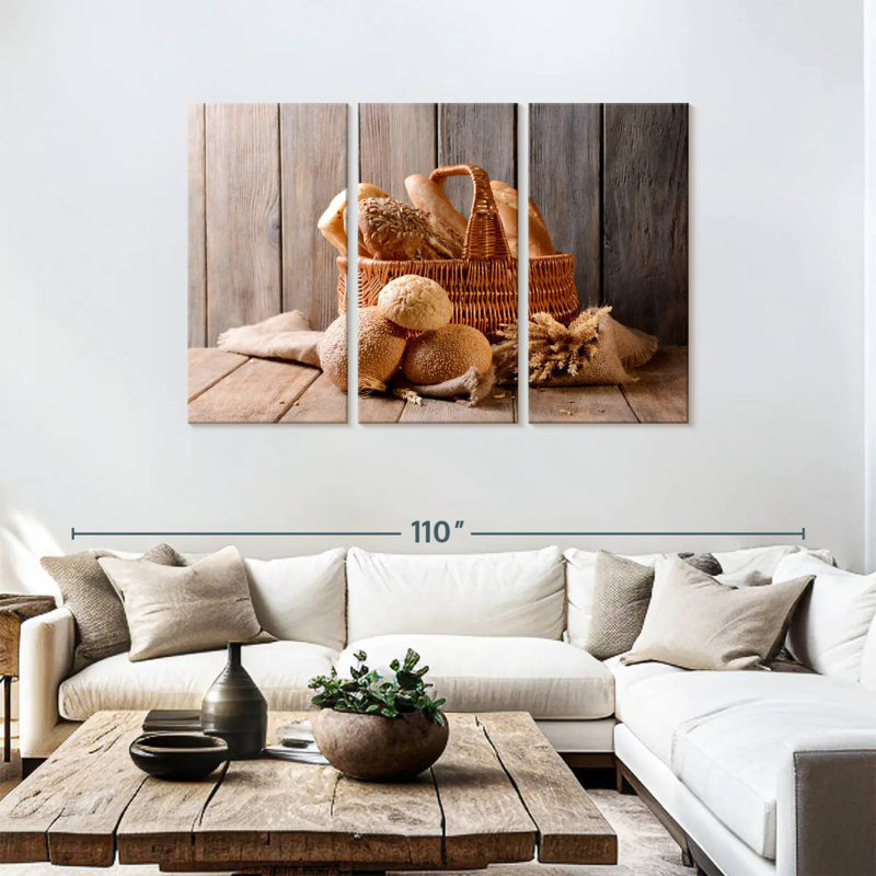 Yarlin Bread Picnic Time, 48" H x 74" W