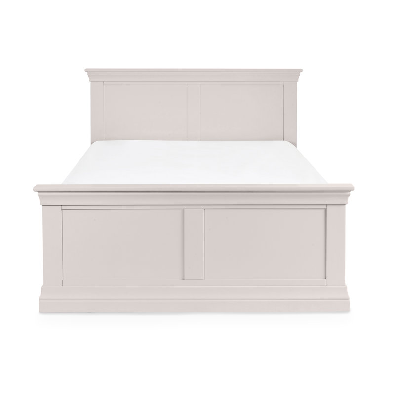 Dial Clermont Bed, Light Grey, UK Double (135 x 190 cm)