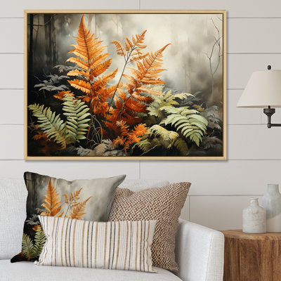 " Ferns Amber Reflections "