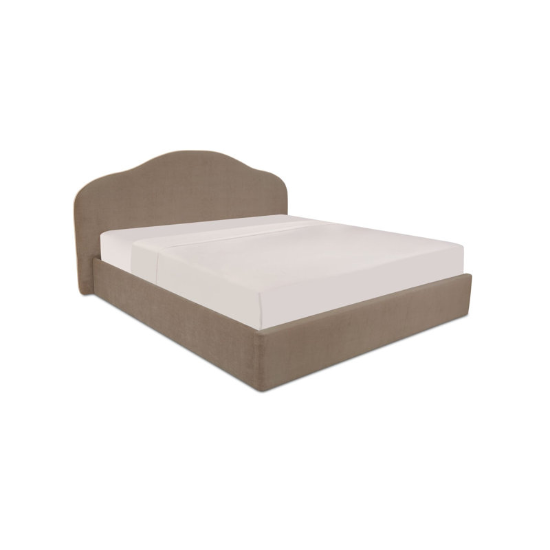 Maggie King Storage Bed Cream, Cream, King