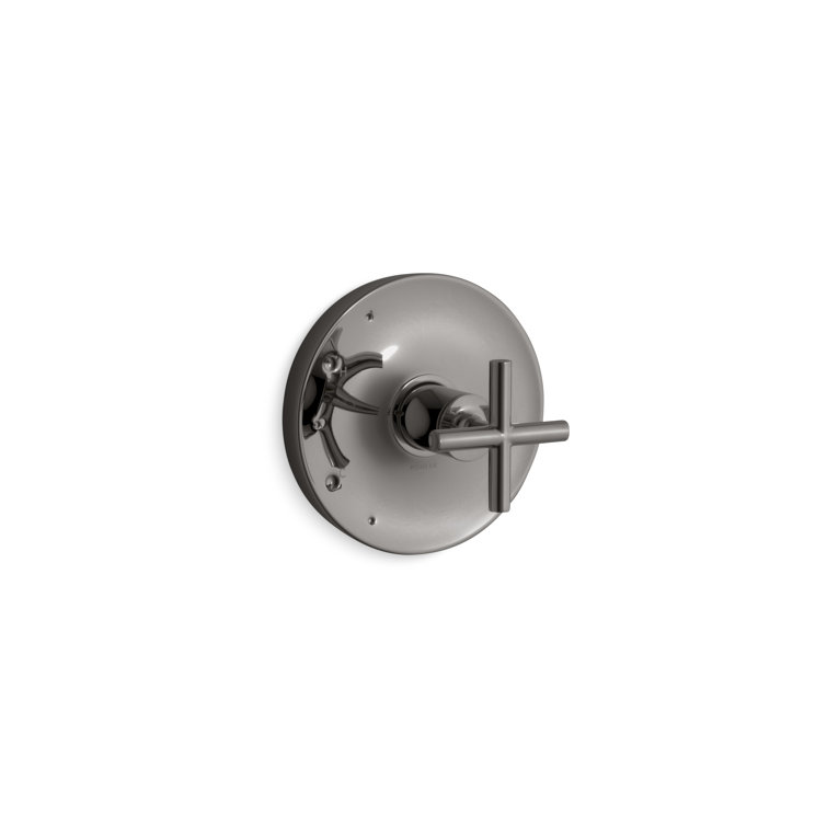 Purist Kohler Rite-Temp Valve Trim with Cross Handle