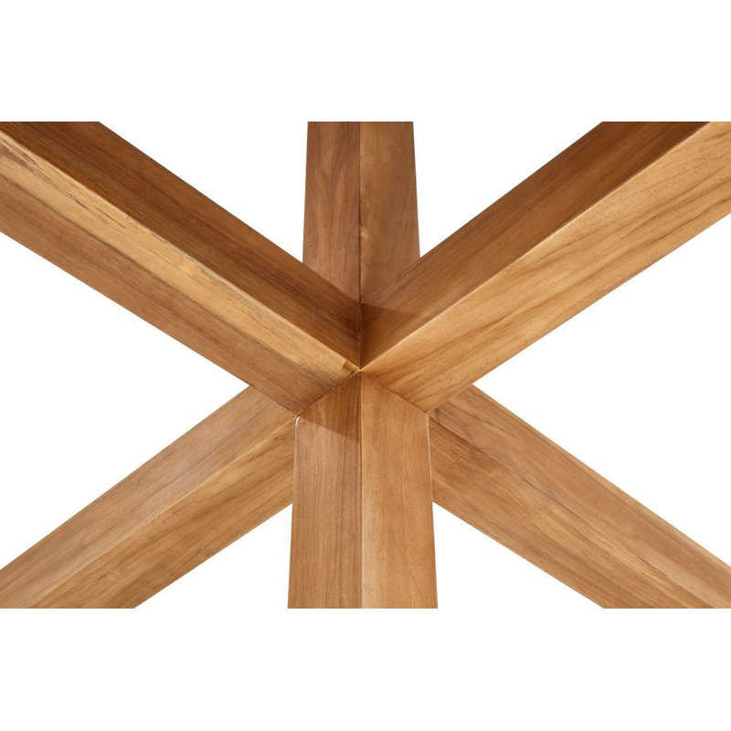 Winston All-Natural Teak Outdoor 60" Round Dining Table