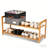 Versastor Multi-Tier Shoe Organizer With Transparent Lid