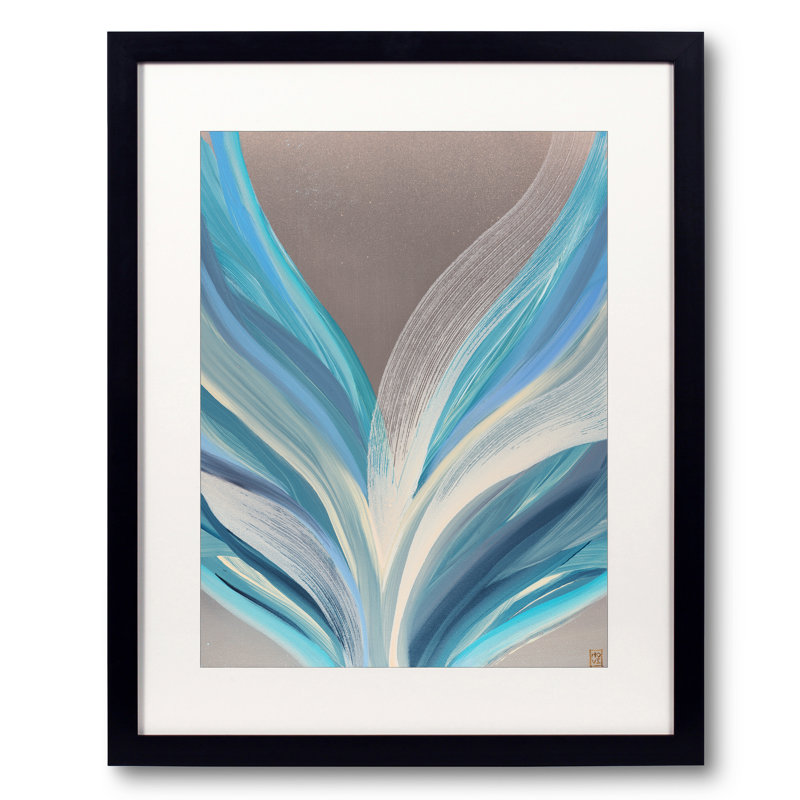Antalya Print by Novi Lim, Black Framed Paper, 21.2" H x 17.2" W