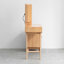 Commode coiffeuse 100% bois massif table de maquillage coiffeuse de chambre à coucher avec port USB