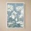 «Spring Blossoms II Slate Blue» par Danhui Nai - impression sur toile-130837651-130837661