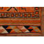 Tapis de couloir oriental orange Oushak 3 x 11