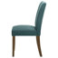 Chaise d'appoint rembourrée bleu sarcelle Conifer (seulement chaises de salle à manger)