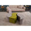 Leila 83cm Wide No Pattern Pouffe Ottoman-1145648829