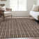 Premium Machine Washable Prisco Brown Rug