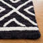 Tapis noir / ivoire Metro 460-626794571