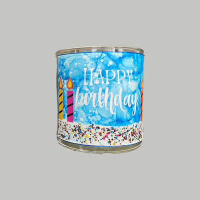 Bougie Happy Birthday