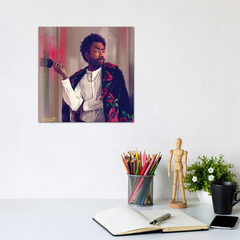 « Gambino » par El’cesart-impression, Toile tendue, H 12 po x l 12 po x P 0,75 po