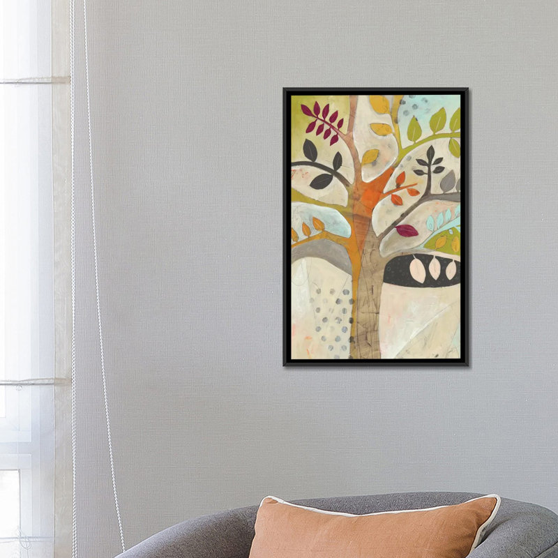 «Forest Spectrum I June Erica Vess», reproduction sur toile tendue sur châssis, H 26 po x l 18 po x P 1,5 po, Pas de tapis