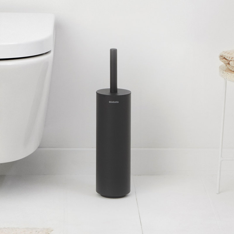 Porte-brosse de toilette et support pour la salle de bain Brabantia MindSet, Noir