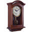 Acctim Thorncroft Pendulum Wall Clock Radio Controlled Hourly Westminster Chime Carved Dark Wood