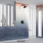 Système de douche mural complet avec valve brute