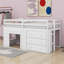 Lit mezzanine avec tiroirs et tablette-254036196
