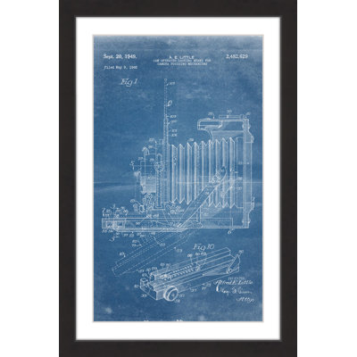 " Camera 1949 Blueprint " by Steve King