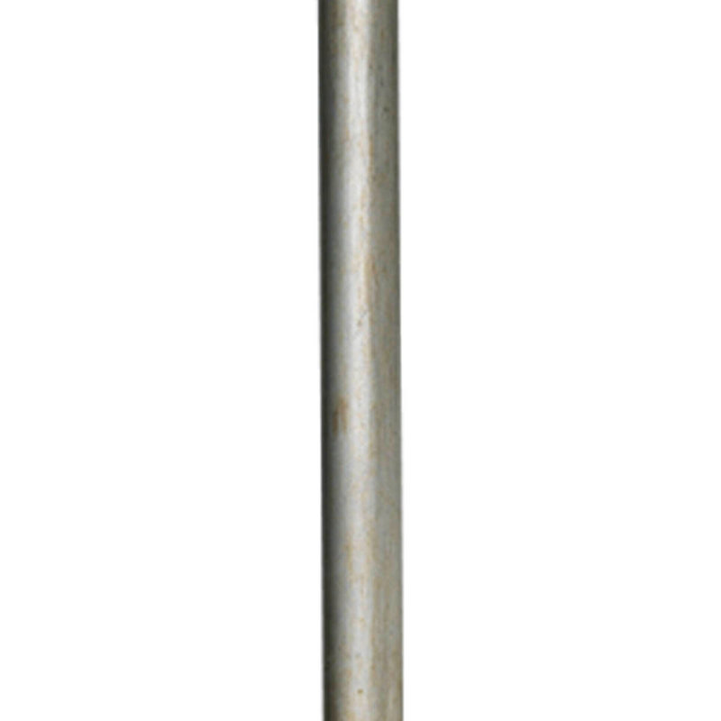 Ensemble d'extension de tige suspendue 54 po, Crête argent