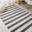 Tapis noir / crème Aveiro-1524006786