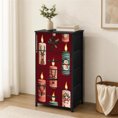 17.7 " W 4 - Drawer Dresser