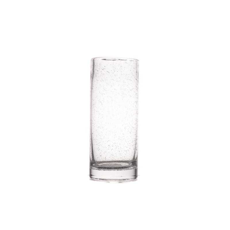 Solano Glass Table Vase, Clear