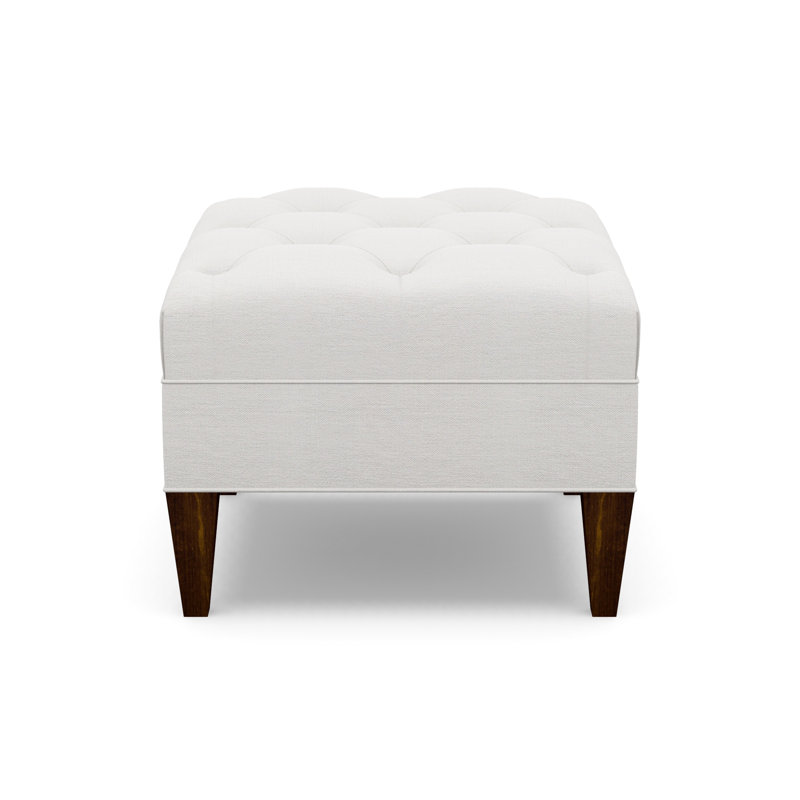 Square Ottoman, Walnut, 9637-80