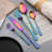 Ivy Bronx Jayvius Stainless Steel Flatware Set - Service for 4