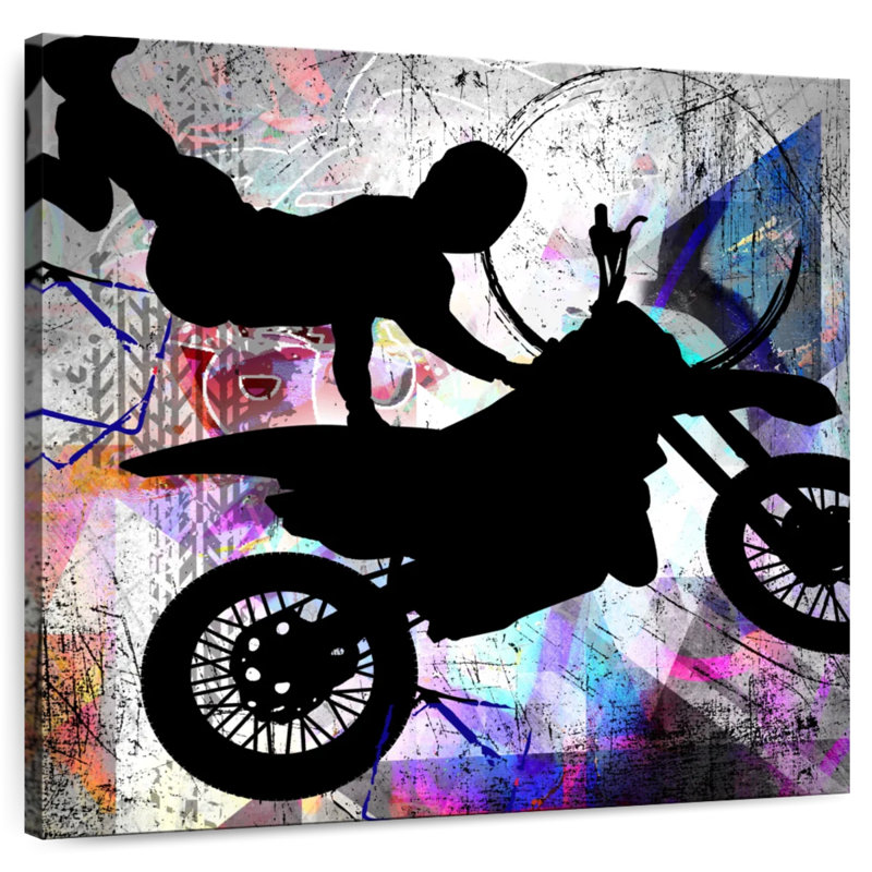 Sirci Extreme Motocross II, H 20 po x l 20 po