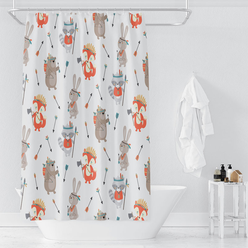 Shower Curtain, 83" H x 70" W