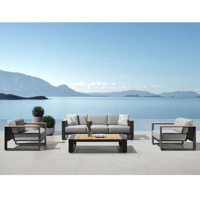 Cambusa Outdoor 4 - Piece Teak Conversation Set