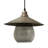 Virna 11.8"W 1-Light Glass and Metal Pendant