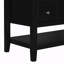 Ensemble de meuble-lavabo simple 36 po avec plateau en bois massif Shamora-831476069